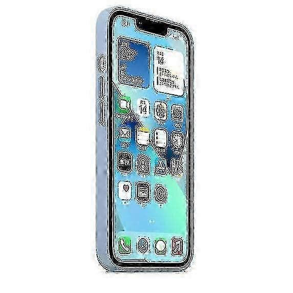 Silikonskal med Magsafe för iPhone 13 Blue Fog