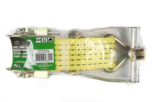Skraldestrop 0,5m 5 Ton, Polyester Surringsstrop, Kraftig Last