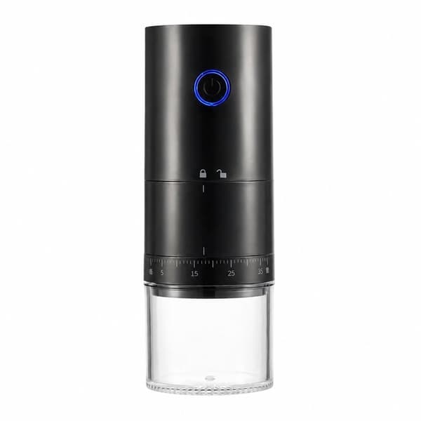Bærbar USB Genopladelig Elektrisk Kaffekværn, Kaffebønnekværn