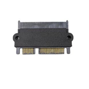 SATA 7+15-pin hann til hunn-adapter, 22-pin omformer for harddisk-grensesnitt
