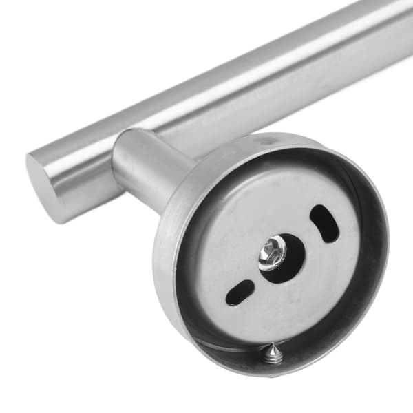 Baderomsutstyrssett i 304 rustfritt stål, håndklestang, ringer, tørkepapirholder, 5 kroker