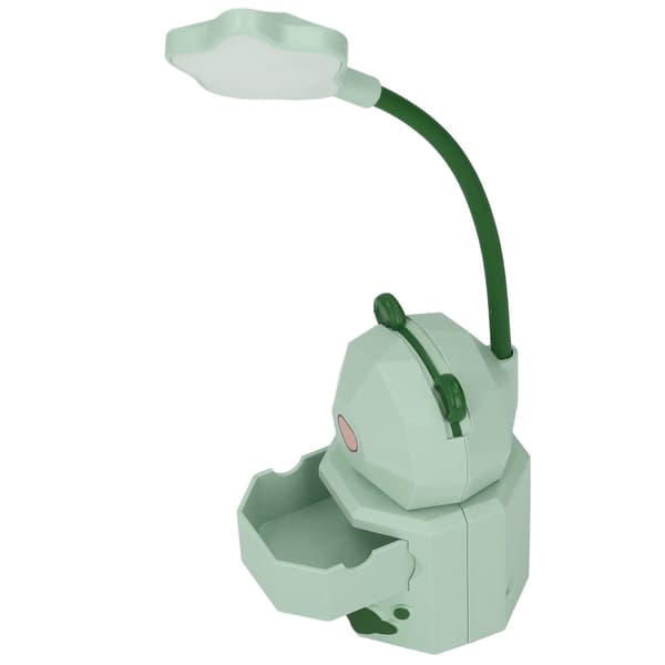 LED Tecknad Skrivbordslampa, Ögonskydd, USB-laddning, för Sovrum Studentrum