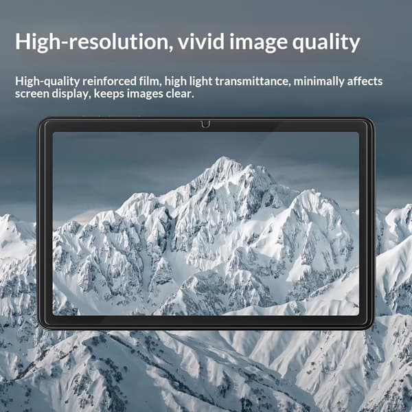 9H Härdat Glas Skärmskydd för Blackview Tab20 Wifi 10.1\", Ultratunt, 2-pack
