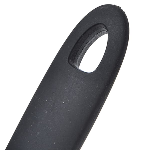 Bred rund silikonspatel, fleksibel, varmebestandig, for pannekaker og egg