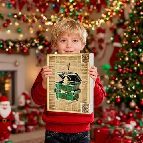 Julkalender med nedräkning, 24-dagars 2D akrylornamentset, stil C