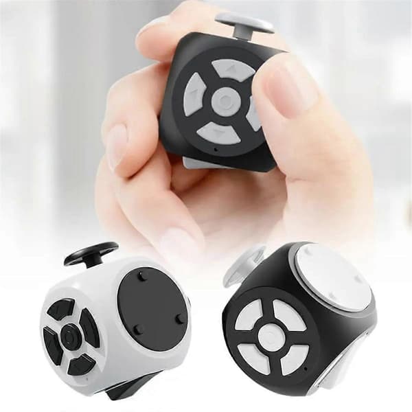Ny Dekompresjons Terning Fjernkontroll Video Programvare Sidevending Bluetooth Mini Trådløs Fjernkontroll Pho