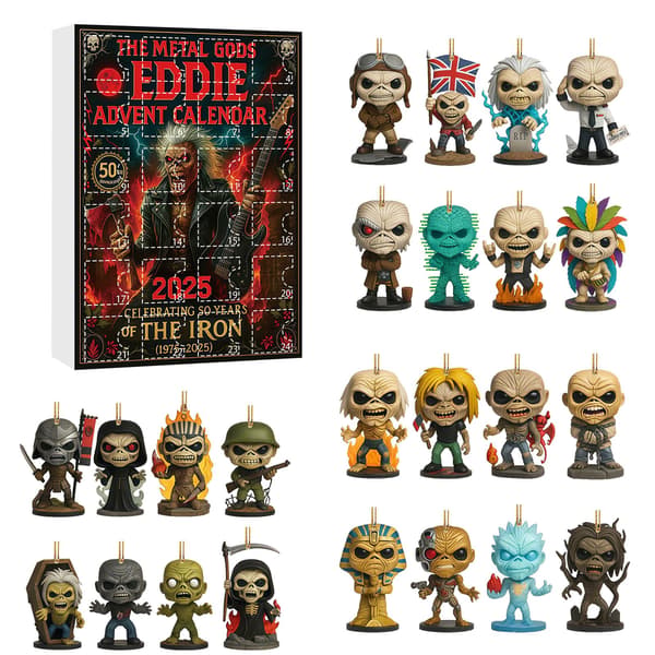 Akryl julgransprydnad, Eternal Dungeon Blind Box-hänge, 24-delars set