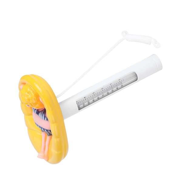 Flydende swimmingpooltermometer, tegneserieform, temperaturmåler med ℉/℃ display