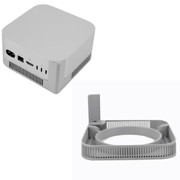Topp Strømknapp 3D-utskrift Trykknapp og Kjølebase for 2024 Mac Mini M4 /M4 Pro Tilbehør A