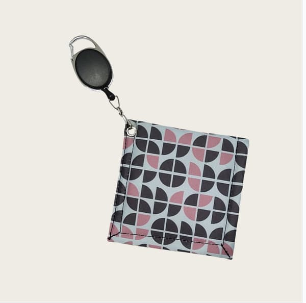 Mikrofiber Golftowel med Karabinhage, Pink, Kompakt, Letvægts, til Køller & Bolde