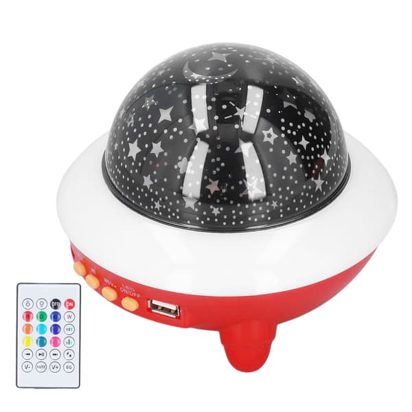 Bluetooth RGB Stjerneprojektor, USB Nattlys for Soveromsdekorasjon