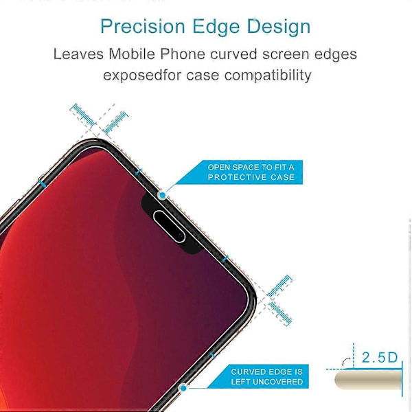 Hærdet glasfilm til iPhone 12 / 12 Pro