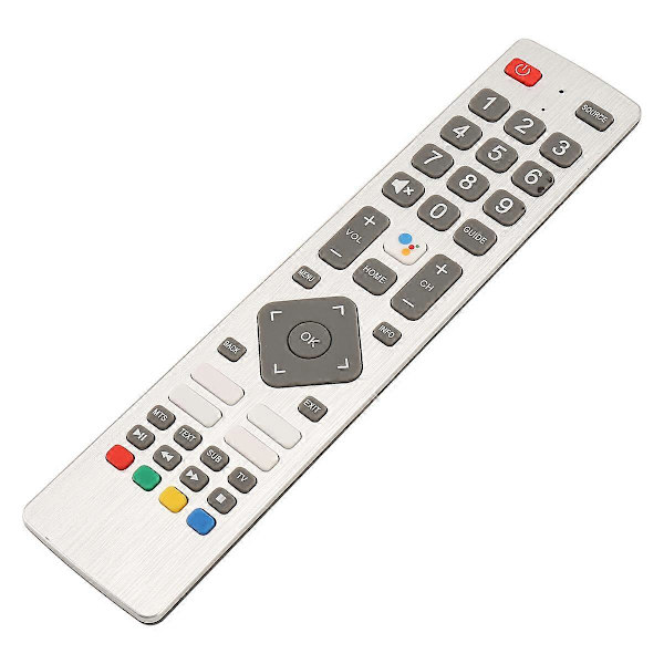 RMC0133 Fjernkontroll Erstatning for Sharp TV Fjernkontroll Gratis Oppsett Silver
