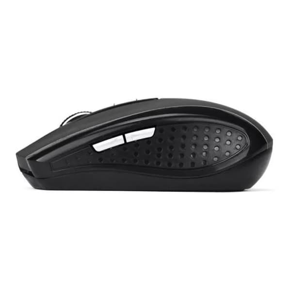 Trådlös Gamingmus för Laptop, Grå, 2.4GHz, 6 Knappar