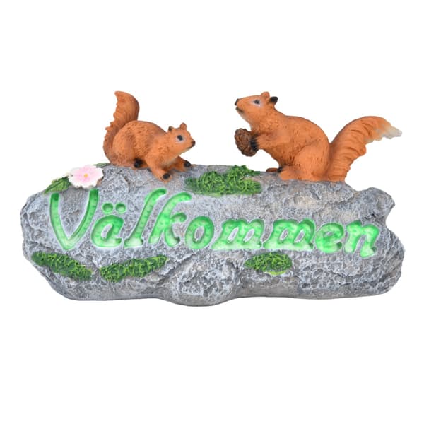 Ekorrnstatue, Dyrepynt i Harpiks, Vanntett, Fin Utskjæring, for Hageblomsterpotte Veranda