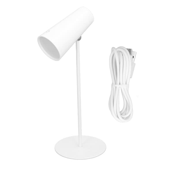 USB Genopladelig Mini Bordlampe, 3.7V 2.5W, Trådløst Blødt Lys til Soveværelse Studie Kontor