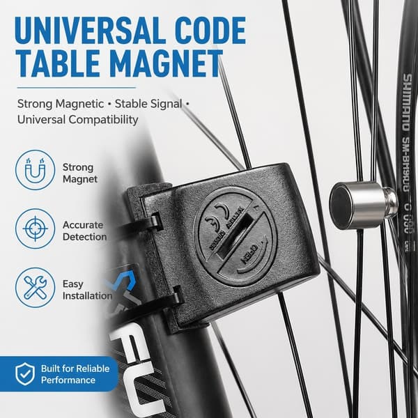 Universal Cykelcomputer Magnet, Zinklegering, Stærk Magnetisk, Nøjagtig Hastighedssensor til Cykling
