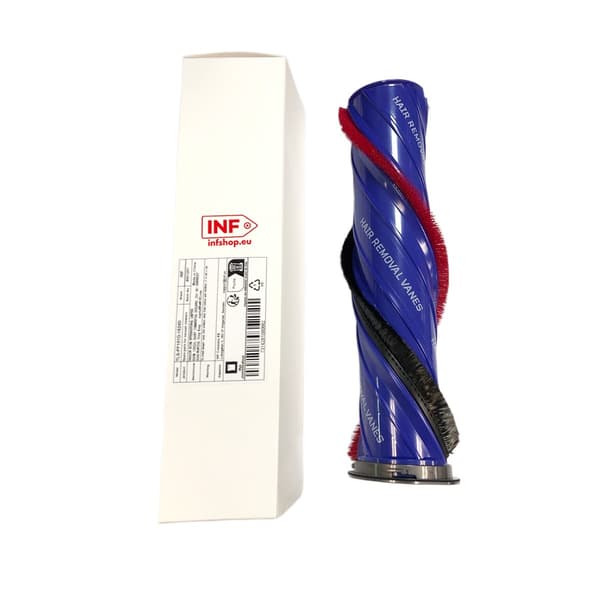 Direktdriven trasselfri borsthuvud kompatibel med Dyson V10 V11 V15, kolfiber