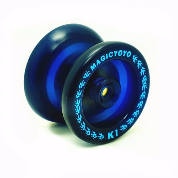 Mørkeblå Magic Yoyo - Klassisk spinnende legetøj i aluminium