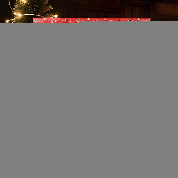 Julesokker Adventskalender 2025, 24-dagers nedtelling, 12 par myke bomullssokker for menn og kvinner