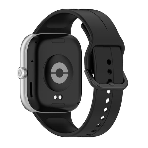 Silikone urrem til Redmi Watch 5, sort, kompatibel med Xiaomi Smart Band 9 Pro