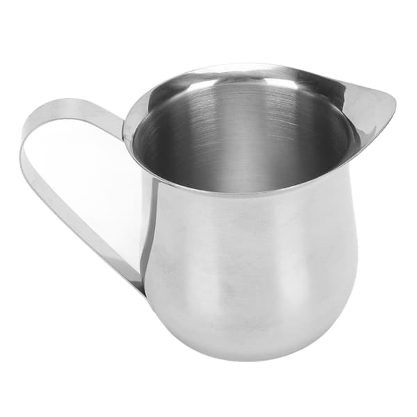Mælkekande i rustfrit stål, 150 ml, ergonomisk dampkande til kaffe
