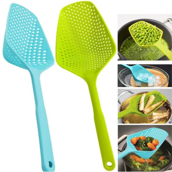 Miljövänlig Nylon Stor Skummare, Röd, Pastasil för Matlagning