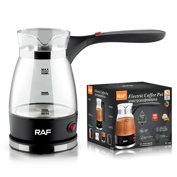 RAF Elektrisk Multifunktionel Kaffemaskine Elektrisk Kaffemaskine 600W Effekt