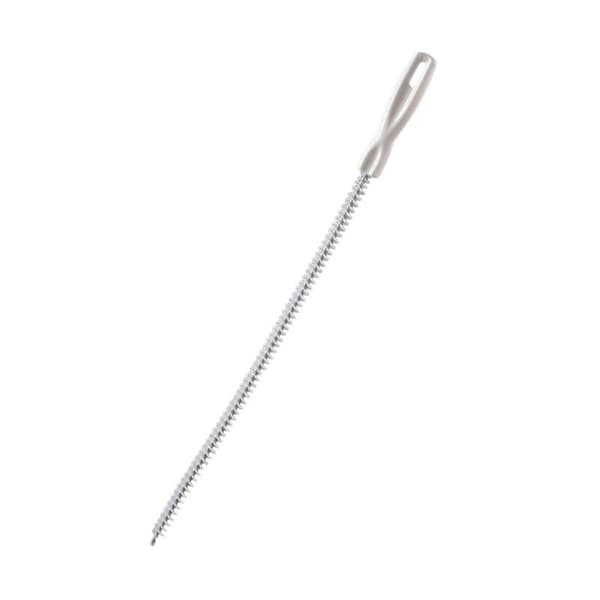Avløpshårrenseverktøy, 45 cm, med pinsett, avløpsspiral for dusjvask og badekar