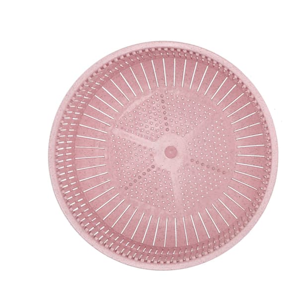 Manuel salattørrer, grøntsagsvaskekurv, pink, køkkenafløb