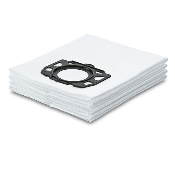 Dammsugarpåsar 4-pack Fleece för Karcher MV4 MV5 MV6