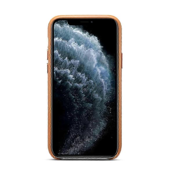 Nytt iPhone 12 Pro Max Lammeskinn PU Bakdeksel Telefondeksel