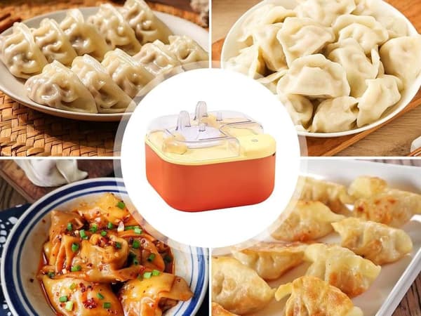 Elektrisk Dumplingmaskin, USB-driven, Automatisk Degpress, Kompakt Köksredskap