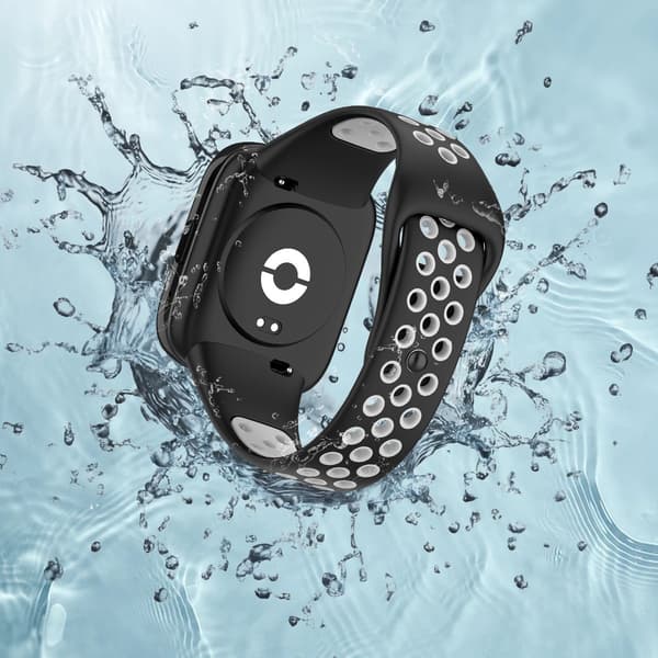 Vara-ranneke Xiaomi Redmi Watch 3 Active/Lite/Youth -kelloon, TPU, musta