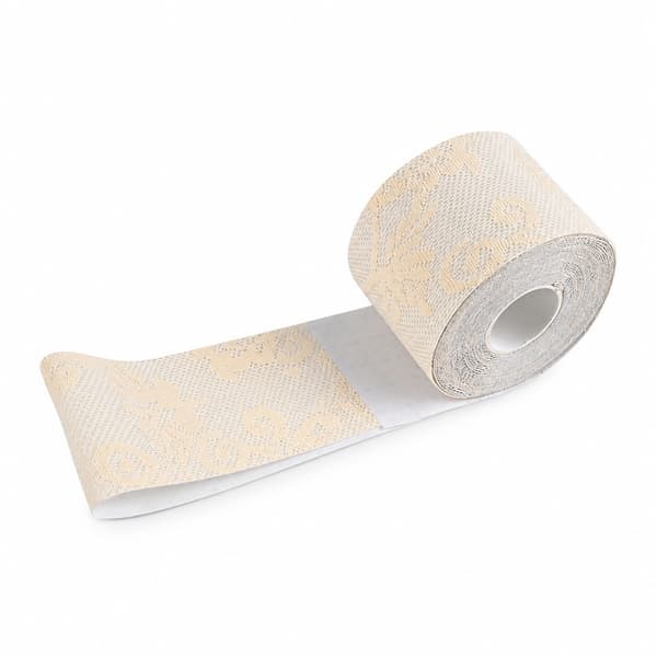 Brösttejprulle Beige, Diskret & Mångsidig, 5x5x0.05 cm, Osynlig Rygglös BH-tejp