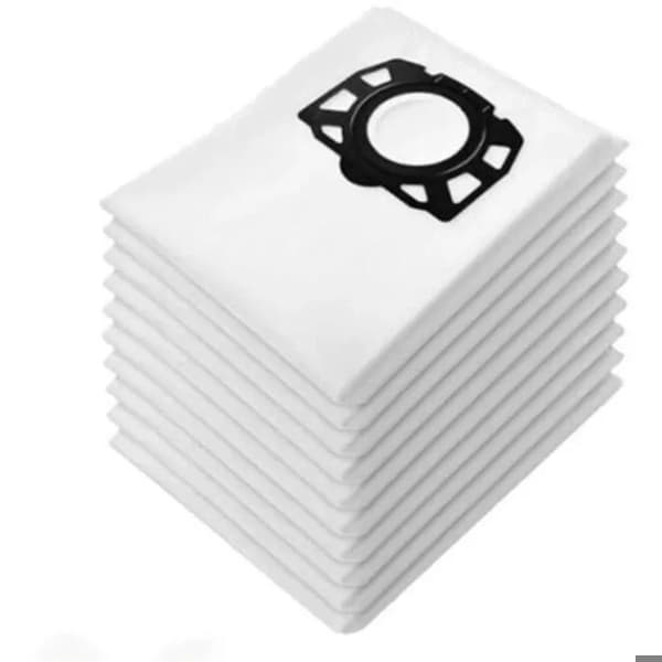 10-pack dammsugarpåsar kompatibla med Karcher WD4 WD5 WD6 MV4 MV5 MV6
