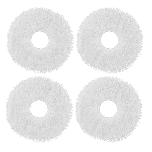 4-pack moppdynor för DEEBOT X1, fiberrengöringsduk för soprobot
