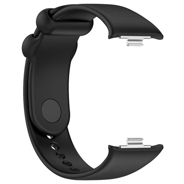 Silikoneurrem til Xiaomi Band 8 Pro, sort, behagelig, nem installation