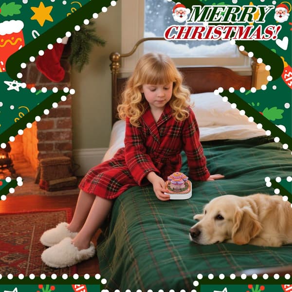 3D notisblokkkalender, trehusskulptur avrivbart papir, skrivebordsdekor for barn, studenter, kontor
