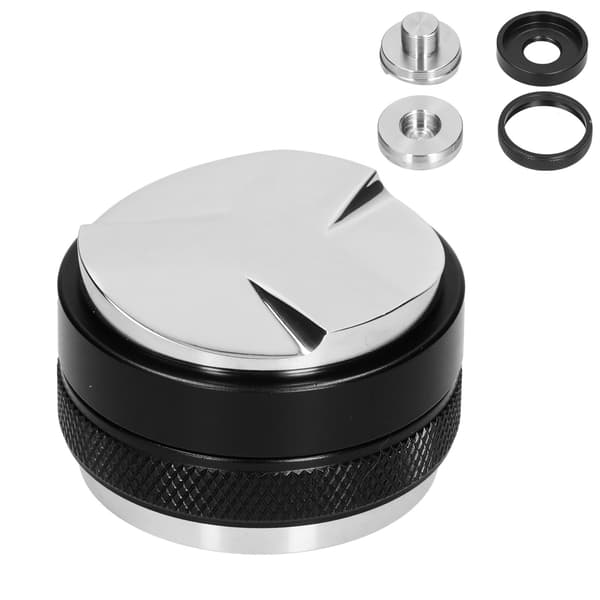 53 mm kaffetamper, dobbelthodet nivellerer, 2-lags justerbar dybde, håndtamper 58mm
