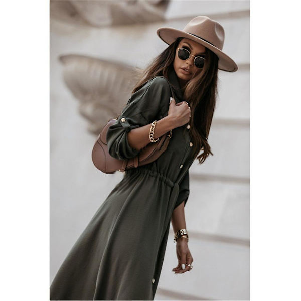 Damekjole med knapper GREEN S