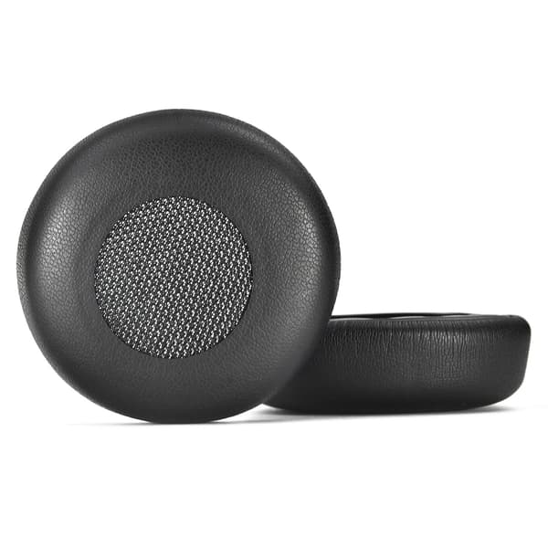 Øreputer for Jabra Evolve 20/30/40/65/65+, 1 par, svart, proteinlær