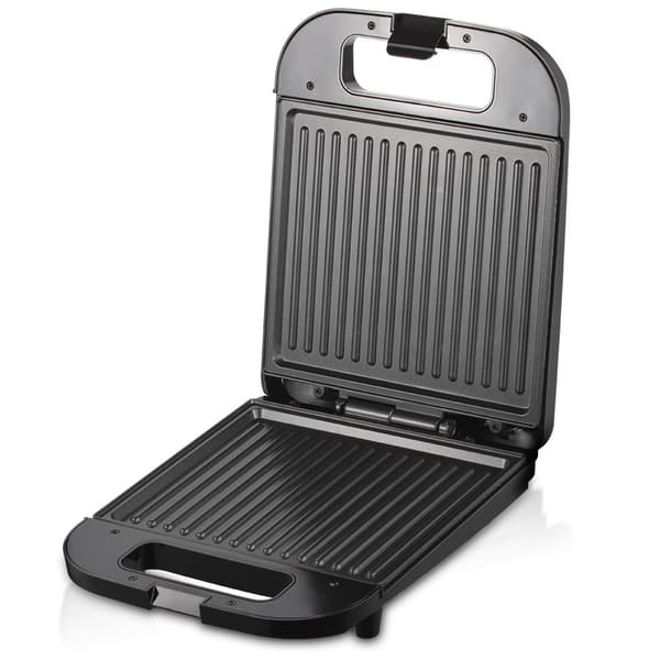 RAF Home Stor Størrelse 4 Skiver Non-Stick Panini Toaster Grill Sandwich Maker