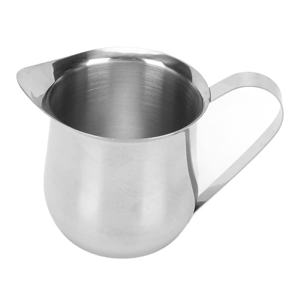 Melkeskummerkanne i rustfritt stål, 150 ml, ergonomisk dampkopp for kaffe
