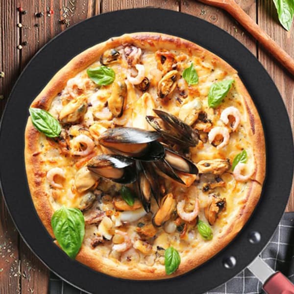 10-tommer non-stick kulstofstål stegepande til pandekager, omeletter og mere