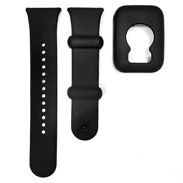 Silikoneurrem til Xiaomi Band 8 Pro, sort, behagelig, nem installation