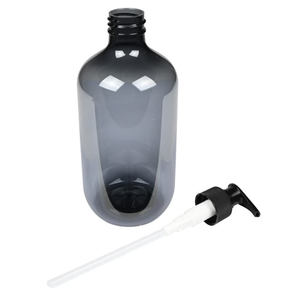 Blå sæbedispenser, 500 ml, plastik, badeværelseslotionpumpe