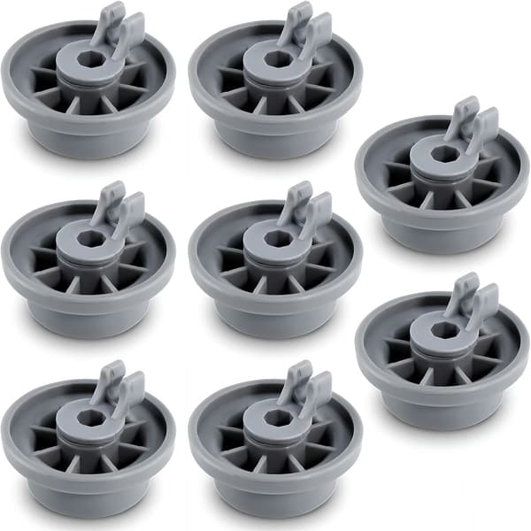 Diskmashinshjul Nedre Korg Ersättning, 8-pack, Passar till Diskmaskin, Slitstark Plast