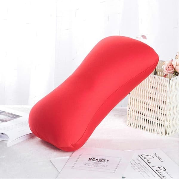 Mikroperlepute Reisepute Bolster Rull Nap Nakke blue