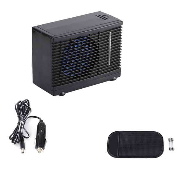 Bærbar 12V Mini Luftkøler, Fordampende Vandkøleventilator til Bil Lastbil Hjem
